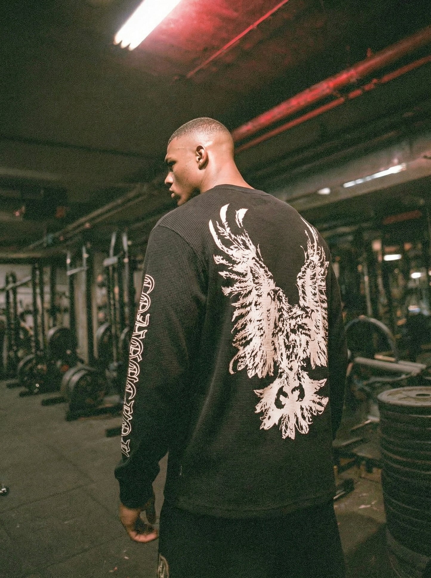 Long Sleeve Conqueror Thermal Graphic